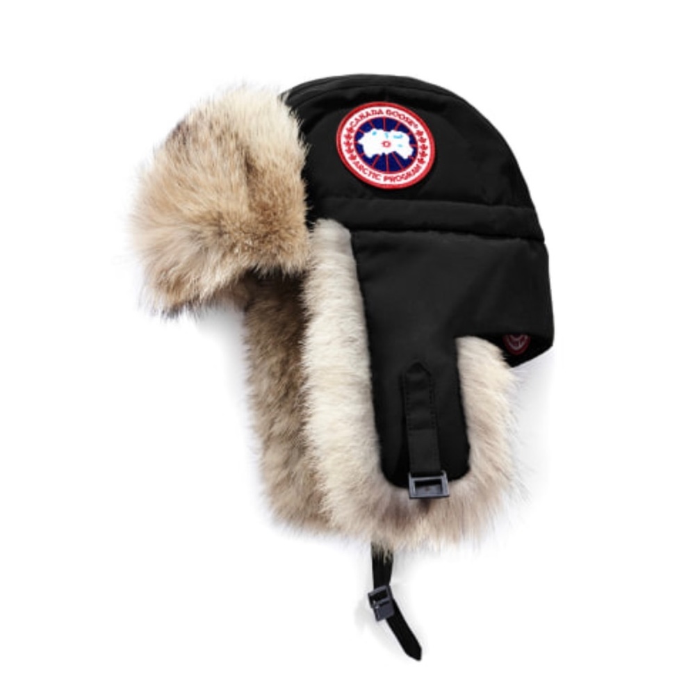 COPY - Canada goose aviator hat small black 5187M $325